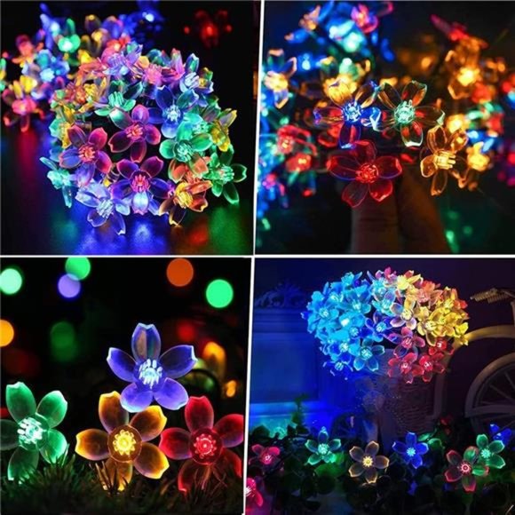 Easter Decorations Easter Lights 33 Feet 100 LED String Lights 8 Modes - Picture 1 of 8